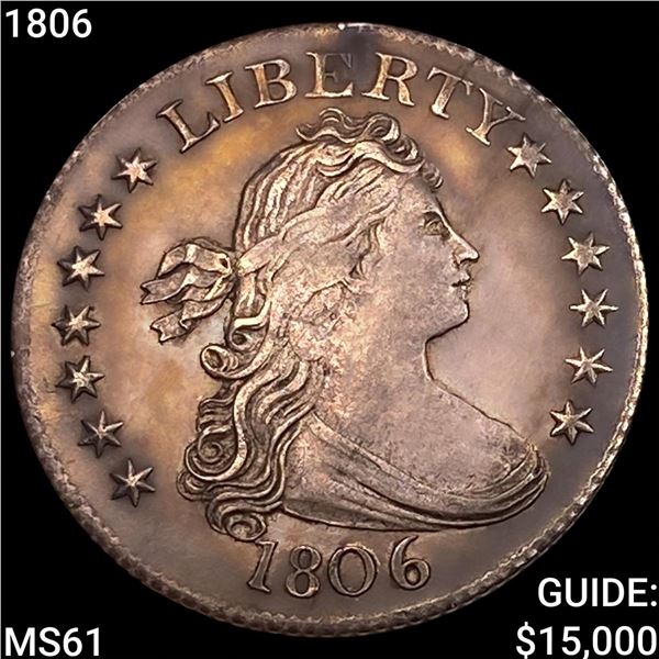 1806 Draped Bust Quarter UNCIRCULATED
