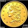 Image 1 : 1839-O $2.50 Gold Quarter Eagle CHOICE BU