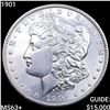 Image 1 : 1901 Morgan Silver Dollar CHOICE BU+