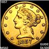 Image 1 : 1857 $5 Gold Half Eagle UNCIRCULATED