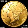 Image 1 : 1879-CC $20 Gold Double Eagle CHOICE BU