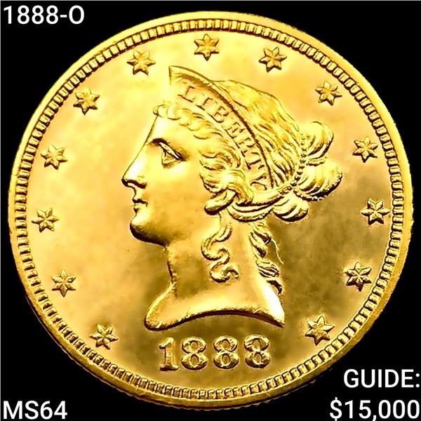 1888-O $10 Gold Eagle CHOICE BU