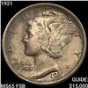 Image 1 : 1921 Mercury Dime GEM BU FSB
