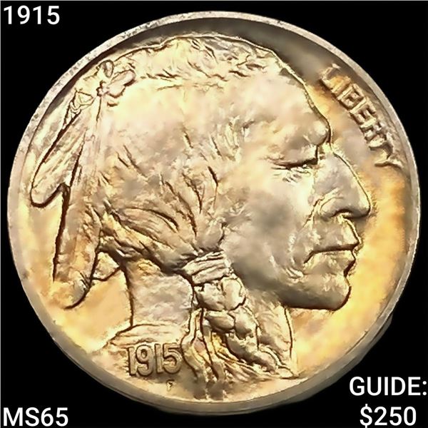 1915 Buffalo Nickel GEM BU