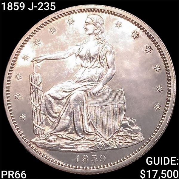 1859 J-235 Half Dollar SUPERB GEM PROOF
