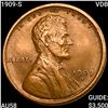 Image 1 : 1909-S VDB Wheat Cent CHOICE AU