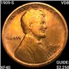 Image 1 : 1909-S VDB Wheat Cent NEARLY UNCIRCULATED