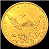 Image 2 : 1839 $2.50 Gold Quarter Eagle CHOICE BU
