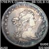 Image 1 : 1798 Pt 9, Close Dt, BB-120, B-12 Draped Bust Dollar CLOSELY UNCIRCULATED