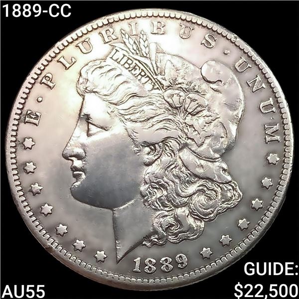 1889-CC Morgan Silver Dollar HIGH GRADE