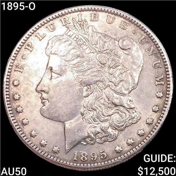 1895-O Morgan Silver Dollar CLOSELY UNCIRCULATED