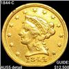 Image 1 : 1844-C $2.50 Gold Quarter Eagle HIGH GRADE