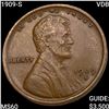 Image 1 : 1909-S VDB Wheat Cent UNCIRCULATED