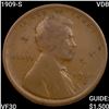 Image 1 : 1909-S VDB Wheat Cent LIGHTLY CIRCULATED