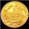Image 2 : 1878 $3 Gold Piece CHOICE AU