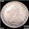 Image 1 : 1806 Draped Bust Half Dollar NEARLY UNCIRCULATED