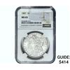 Image 1 : 1887 Morgan Silver Dollar NGC MS65
