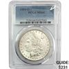 Image 1 : 1884 - O Morgan Silver Dollar PCGS MS64