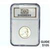 1947-S Washington Silver Quarter NGC MS66