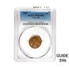 Image 1 : 1909 Wheat Cent PCGS MS63 BN
