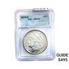 Image 1 : 1878-S Morgan Silver Dollar ICG MS64