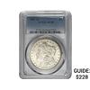 1887-O Morgan Silver Dollar PCGS AU58