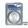 Image 1 : 1922 Silver Peace Dollar PCGS MS63