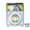 Image 1 : 1939 Washington Silver Quarter ANACS MS65