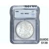 1896 Morgan Silver Dollar ICG MS62