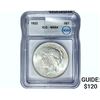 1922 Silver Peace Dollar ICG MS64