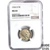 Image 1 : 1936-D Buffalo Nickel NGC MS64