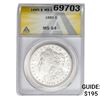 1885 Morgan Silver Dollar ANACS MS64