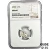 Image 1 : 1943-S Wheat Cent NGC MS66