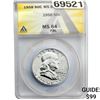 Image 1 : 1958 Franklin Half Dollar ANACS MS64