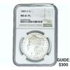 Image 1 : 1885-O Morgan Silver Dollar NGC MS61 PL