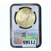 Image 2 : 1923 Silver Peace Dollar NGC MS61