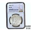 Image 1 : 1884-O Morgan Silver Dollar NGC AU58