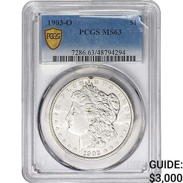 1903-O Morgan Silver Dollar PCGS MS63