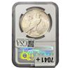 Image 2 : 1921 Silver Peace Dollar NGC MS62