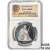 Image 1 : 1866 Seated Liberty Dollar NGC PF61 Cameo Motto