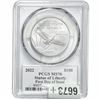 Image 2 : 2022 1oz Platinum $100 Statue of Liberty PCGS MS70