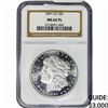 Image 1 : 1891-CC Morgan Silver Dollar NGC MS62 PL