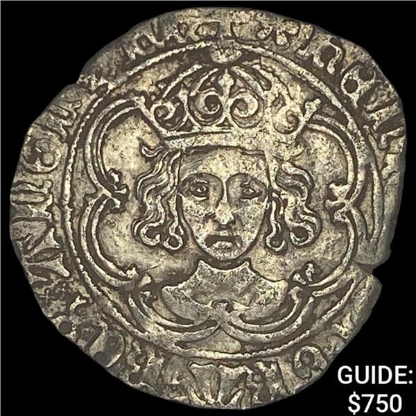 [1485-1509] Henry VII Silver Groat CLOSELY UNCIRCULATED