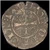 Image 2 : [1305-1315] French Burgundy Dukes Hugues V Silver Denier CLOSELY UNCIRCULATED