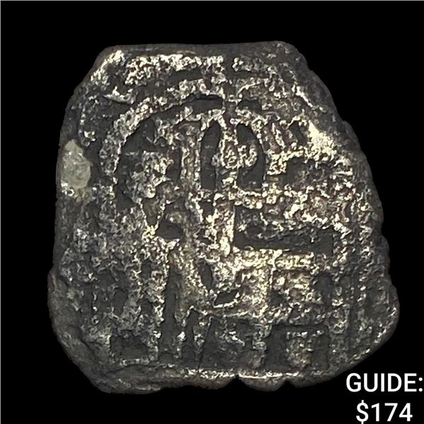 1500s-1600s Spanish Colonial Silver Cob NEARLY UNCIRCULATED
