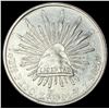 Image 2 : 1901Zs FZ Mexico Silver Peso UNCIRCULATED