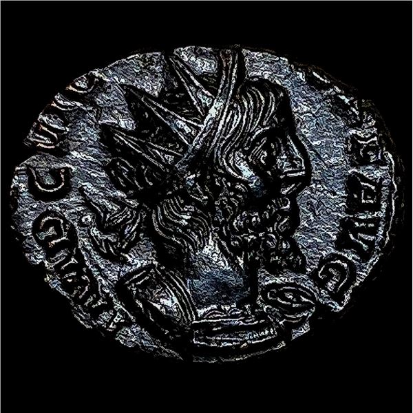 Roman Victorinus 269-271 AD Bi Dbl Denarius CHOICE AU