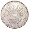 Image 2 : 1877Zs JS Mexico Silver 8 Reales NEARLY UNCIRCULATED