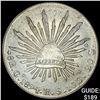 Image 1 : 1894Go RS Mexico Silver 8 Reales Cap & Ray UNCIRCULATED