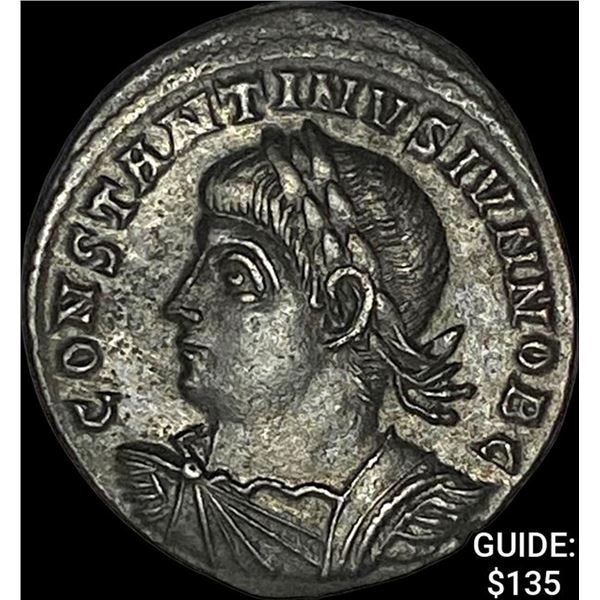 [337-340] AD Roman Constantine II Bronze Follis UNCIRCULATED